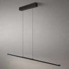 Hanglamp Bande 3995ZW Zwart 150cm breed met cable lift