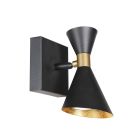 Lampe spot noire 1 lumière Preto 4109ZW avec douilles GU10