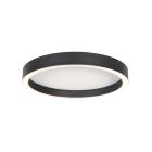 Black ceiling lamp Ringlux 4134ZW Ø30CM 2500 Lumen