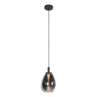 Suspension Glimsy 4199ZW – Verre Noir Ø22 cm