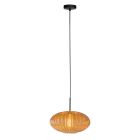 Hängelampe Aurelio 4295ZW – Pendelleuchte mit UFO amber Glas