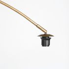 Bronzefarbene Bogenlampe Sparkled Light 4305BR – Stilvolle Beleuchtung mit Velours Lampenschirm