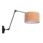 Applique Prestige Chic 4365ZW avec abat-jour en liège beige