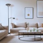 Black floor lamp Soleil 2 4386ZW with many possibilities