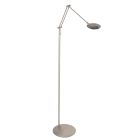 Lampe de sol en acier Zenith 2 4391ST avec télécommande