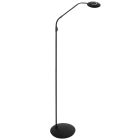 Lampe sur pied Zenith 2 4395ZW noire dimmable et lumière réglable