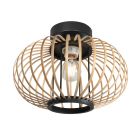 Deckenlampe Silva 4502ZW – trendige Bambus-Deckenlampe 31 cm