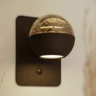 Belluno 4588ZW – Black 1-light dimmable wall lamp