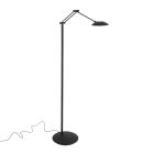 Leselampe Daphne 2 4601ZW - schwarze Leselampe mit verstellbarem Licht