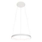 Lampe suspendue blanche Ringlede 4612W avec système de câble-lift
