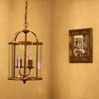 Hanglamp Pimpernel 5971BR brons met helder glas Ø23 cm - Brons - Elektronica, Glas, Metaal - Steinhauer
