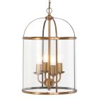 Hanglamp Pimpernel 5972BR brons met helder glas Ø25 cm - Brons - Elektronica, Glas, Metaal - Steinhauer