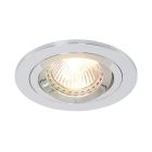 Inbouwspot Pelite 7304CH in glanzend chroom Ø10 cm - Chroom - Elektronica, Kunststof, Metaal - Steinhauer