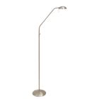 Vloerlamp Biron 1 lichts 7501ST Staal met dimmer 2700 Kelvin - Staal - Elektronica, Glas, Metaal - Steinhauer