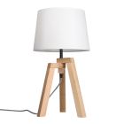 Lampe de table Sabi 7662BE trépied avec douille E27