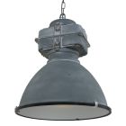 Grijze industriële hanglamp Densi 7779GR Ø47 cm - Grijs - Elektronica, Glas, Metaal - Steinhauer