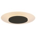 Plafondlamp Lido 7799ZW zwarte LED lamp Ø42 cm - Zwart - Elektronica, Kunststof, Metaal - Steinhauer