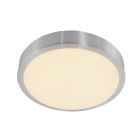 Plafondlamp Galaxy 7831ST Staal ook geschikt voor de badkamer - Staal - Elektronica, Kunststof, Metaal - Steinhauer