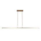 Hanglamp Zelena 7971BR bronzen LED lamp met regelbaar licht - Brons - Elektronica, Kunststof, Metaal - Steinhauer