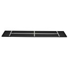 Rechthoekige plafondplaat Mountline I15298S Zwart 170 x 25 x 2,5 cm met ophangbeugel - Zwart - Metaal - Steinhauer