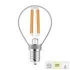 Led lichtbron I15405S met E14 fitting filament 4,5W, 2700K, niet dimbaar 470L G45 vorm - Transparant - Glas - Steinhauer (...