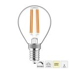 Led lichtbron I15406S met E14 fitting filament 4,5W, 2700K, dimbaar 470L G45 vorm - Transparant - Glas - Steinhauer (foto 6)