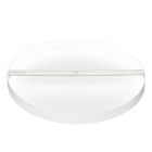 Runde Deckenplatte Mountline I15532S RAL9003 weiß Ø30 x 2,5 cm mit Aufhängungshalter