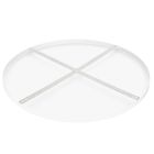 Runde Deckenplatte Mountline I15534S RAL9003 weiß Ø70 x 2,5 cm mit Aufhängungshaken