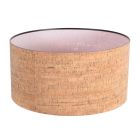 Abat-jour K1068FS Ø40cm – structure naturelle en liège chaleureuse E27