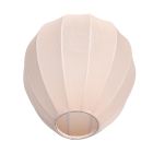 Abat-jour K20121S – Abat-jour goutte en lin beige fait main Ø25 cm