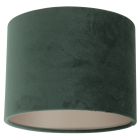 Groen velours lampenkap K3084VS ⌀20cm met E27 support. Greenwave - Groen - Textiel - Steinhauer