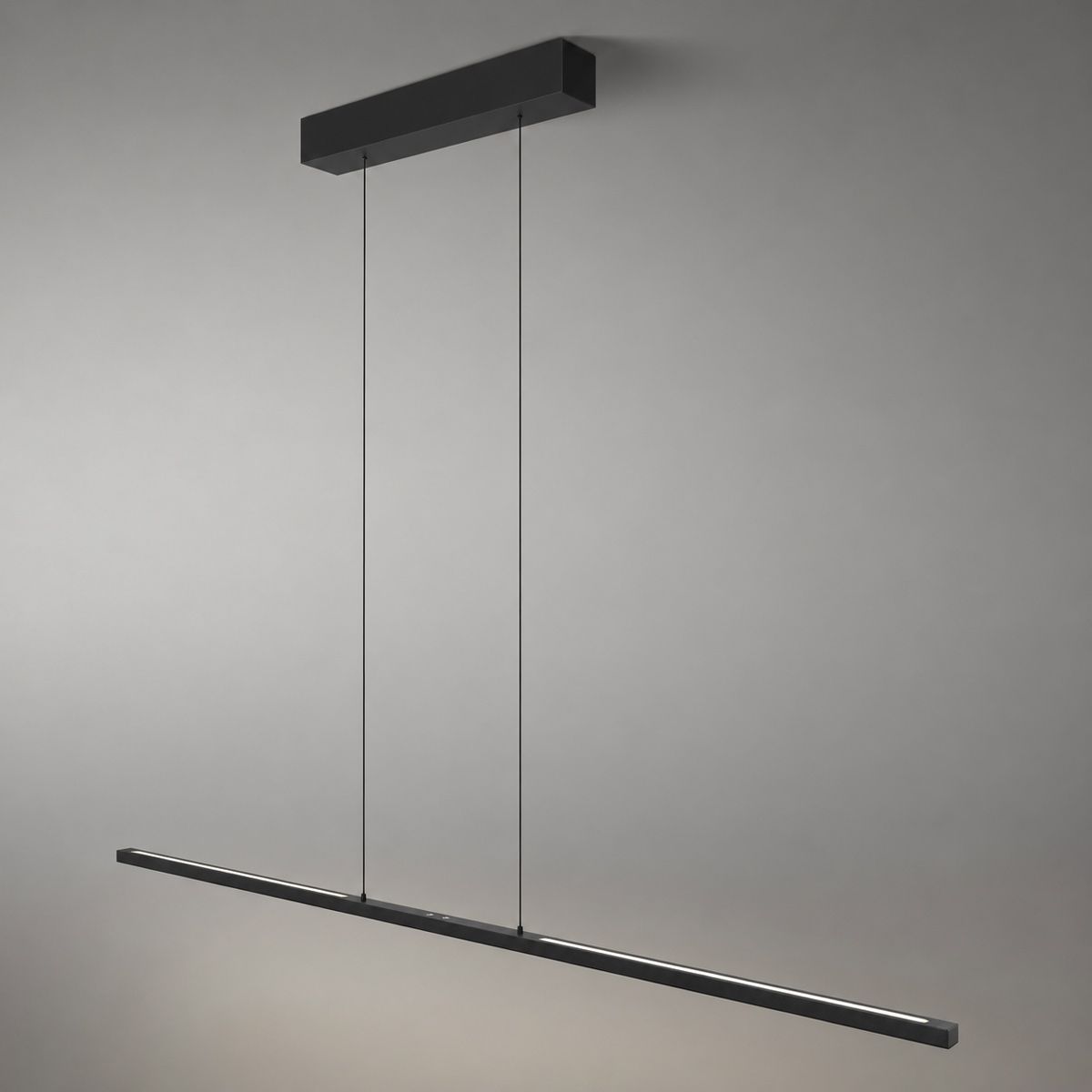 Hanglamp Bande 3995ZW Zwart 150cm breed met cable lift