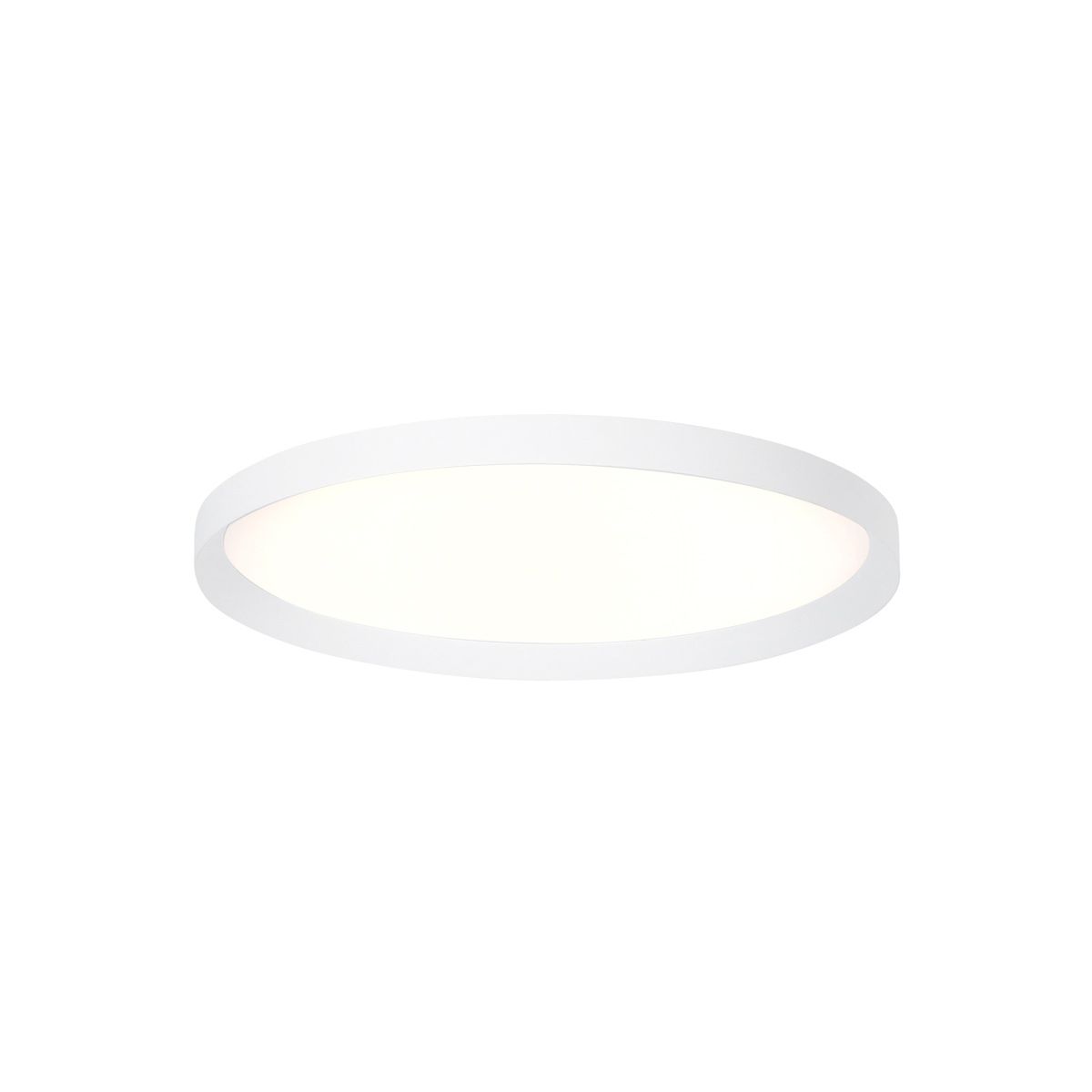 Plafondlamp Flady 4367W witte LED lamp Ø30 cm met uplight