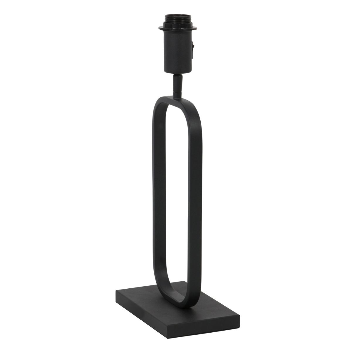 Zwarte tafellamp Stang 4739ZW metalen design zonder kap