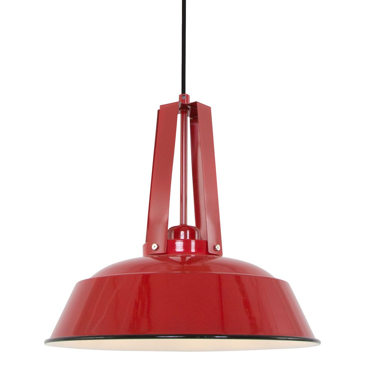 Red pendant lamp Eden 7704RO E27 fitting