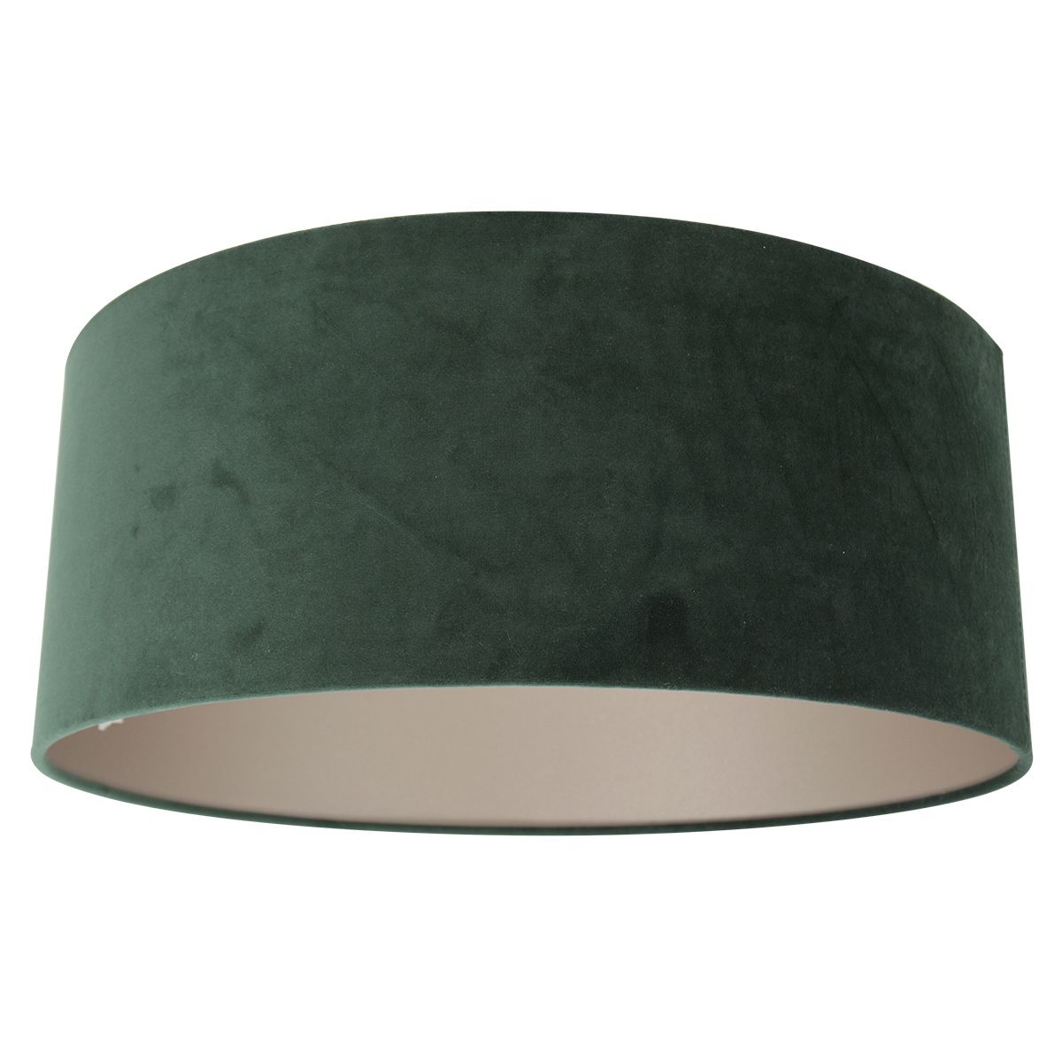 Groen velours lampenkap K1066VS ⌀50cm met E27 support. Greenwave