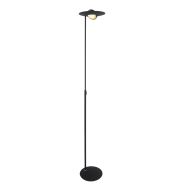 Vloerlamp Zenith 1477ZW zwart Lichtkleur instelbaar - Zwart - Elektronica, Kunststof, Metaal - Steinhauer