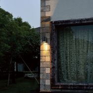 Buitenlamp Logan 1494ZW - compacte wandlamp in zwart aluminium - Zwart - Elektronica, Glas, Metaal - Steinhauer