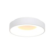 Plafondlamp Ringlede 2562W witte LED lamp Ø38 cm - Wit - Elektronica, Kunststof, Metaal - Steinhauer