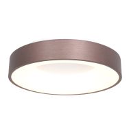 Plafondlamp Ringlede 2563BR Bronzen LED lamp Ø48cm - Brons, Wit - Elektronica, Kunststof, Metaal - Steinhauer