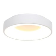 Plafondlamp Ringlede 2563W Witte LED lamp Ø48cm - Wit - Elektronica, Kunststof, Metaal - Steinhauer