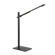 Tafellamp Stekk 2689ZW Zwart met 4 standen dimmer - Zwart - Elektronica, Kunststof, Metaal - Steinhauer