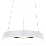 Hanglamp Ringlede 2695W Wit rond 48cm - Wit - Elektronica, Kunststof, Metaal - Steinhauer