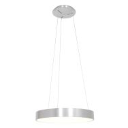 Hanglamp Ringlede 2695ZI Zilver rond 48cm - Zilver - Elektronica, Kunststof, Metaal - Steinhauer