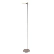 Vloerlamp Turound 2992ST Staal dimbaar - Staal - Elektronica, Glas, Metaal - Steinhauer