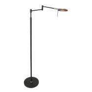 Vloerlamp Turound 3082ZW Zwart - Zwart - Elektronica, Glas, Metaal - Steinhauer