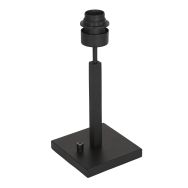 Zwarte tafellamp Stang 3084ZW met draai schakelaar zonder lampenkap - Zwart - Elektronica, Kunststof, Metaal - Steinhauer