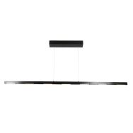 Hanglamp Bloc 3297ZW Zwart met Cable lift - Zwart - Elektronica, Glas, Metaal - Steinhauer