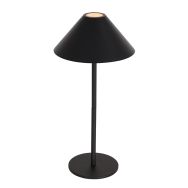 Lampe de table Ancilla 3353ZW – Noire, rechargeable et dimmable