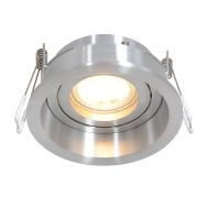 Inbouwspot Pélite 3371ST – stalen spot Ø10 cm verdiept - Staal - Elektronica, Kunststof, Metaal - Steinhauer